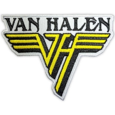 Van Halen - Text & Yellow Logo Woven Patch