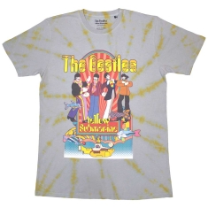 Beatles - Ysm Band & Fish Grey Dip-Dye T-Shirt