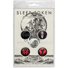 Sleep Token - Take Me Back To Eden Button Badge Pack