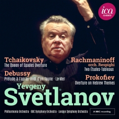 Yevgeny Svetlanov Philharmonia Orc - Debussy, Rachmaninoff, Tchaikovsky