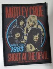 Motley Crue - Patch Shout At The Devil (7,7 X 10,