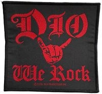 Dio - Patch We Rock (9,5 X 10 Cm)