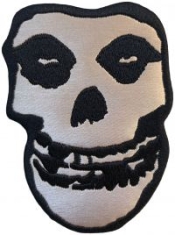 Misfits - Patch Gold Skull (9,9 X 7,3 Cm)