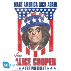 Alice Cooper  - Cooper For President Poster 91,5X61