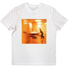 Blur - Blur Album Cover Uni Wht T-Shirt