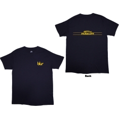 Blur - Yellow Pocket Blur / Parklife  Uni Navy T-Shirt