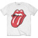Rolling Stones - Classic Tongue Uni White T-Shirt Rolling Stones - Classic Tongue Uni White T-Shirt