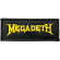 Megadeth - Logo Woven Patch Megadeth - Logo Woven Patch