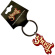 Ghost - Logo Red Shadow Keychain Ghost - Logo Red Shadow Keychain