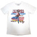 Bruce Springsteen - Born In The Usa '85 Uni Wht S Bruce Springsteen - Born In The Usa '85 Uni Wht S