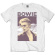 David Bowie - Smoking Uni Wht T-Shirt David Bowie - Smoking Uni Wht T-Shirt