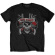 Guns N Roses - Distressed Skull Uni Bl S Guns N Roses - Distressed Skull Uni Bl S