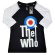 The Who - Elevated Target Lady Bl/Wht Raglan:1Xs The Who - Elevated Target Lady Bl/Wht Raglan:1Xs