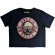 Guns N Roses - Classic Logo Lady Navy Crop Top: Guns N Roses - Classic Logo Lady Navy Crop Top: