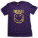Nirvana - Yellow Happy Face Uni Purp Nirvana - Yellow Happy Face Uni Purp