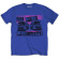 Sex Pistols - Pretty Vacant Coaches Boys T-Shirt Blue Sex Pistols - Pretty Vacant Coaches Boys T-Shirt Blue