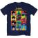 The Beatles - Yellowsub Characters Boys T-Shirt Navy The Beatles - Yellowsub Characters Boys T-Shirt Navy