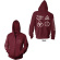 Led Zeppelin - Symbols Uni Maroon Zip Hoodie Led Zeppelin - Symbols Uni Maroon Zip Hoodie