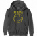 Nirvana - Yellow Happy Face Char Hoodie Nirvana - Yellow Happy Face Char Hoodie