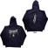 Slipknot - Splatter Uni Navy Hoodie Slipknot - Splatter Uni Navy Hoodie