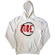 The Cure - Circle Logo Uni Wht Hoodie The Cure - Circle Logo Uni Wht Hoodie