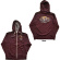 U2 - Joshua Tree 2017 Maroon Zip Hoodie U2 - Joshua Tree 2017 Maroon Zip Hoodie