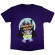 Scooby Doo - Haunted House Purple T-Shirt Scooby Doo - Haunted House Purple T-Shirt