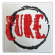 The Cure - Circle Logo Woven Patch The Cure - Circle Logo Woven Patch