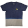 Beatles - Oval Logo Navy Dip-Dye T-Shirt Beatles - Oval Logo Navy Dip-Dye T-Shirt