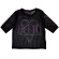 Him - Heartagram & Logo Lady Bl Mesh Crop Top Him - Heartagram & Logo Lady Bl Mesh Crop Top