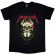 Metallica - Metallica Santa Horns Uni Bl T-Shirt Metallica - Metallica Santa Horns Uni Bl T-Shirt