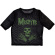 Misfits - Green Hands Lady Bl Mesh Crop Top Misfits - Green Hands Lady Bl Mesh Crop Top