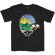 Grateful Dead - Skeles Stepping Uni Bl T-Shirt Grateful Dead - Skeles Stepping Uni Bl T-Shirt