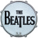 Beatles - Drum Logo Large Woven Patch Beatles - Drum Logo Large Woven Patch