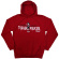Emily The Strange - Troublemaker Uni Red Hoodie Emily The Strange - Troublemaker Uni Red Hoodie